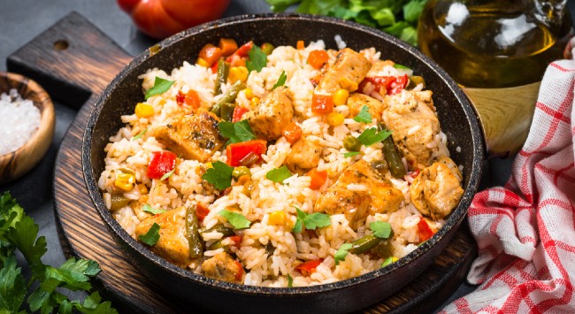 Arroz de Frango Molhadinho