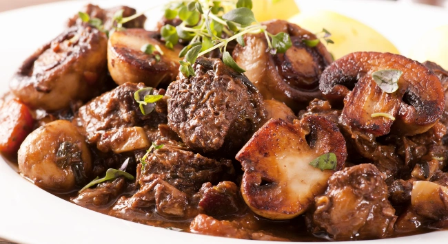 Boeuf Bourguignon de Músculo