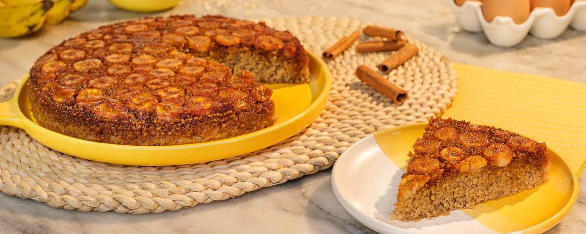 7 receitas muito fáceis de bolo de banana