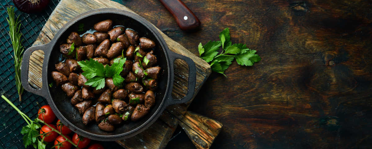 Coração de frango na frigideira: aperitivo rápido e muito saboroso!