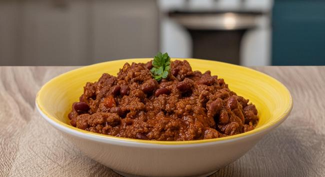 Chili Vegetariano com Carne Vegetal