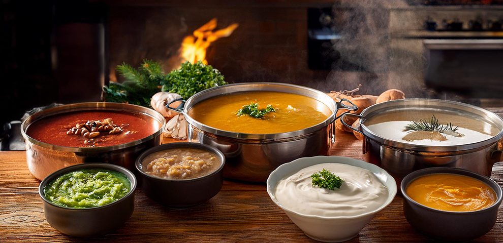 Sopas e caldos para espantar o frio: Calor e afeto