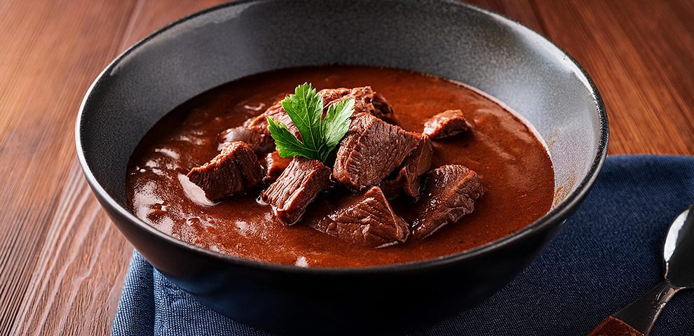 Guisado de Carne Guinness para noites frias